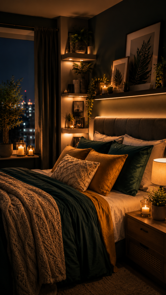bedroom lighting