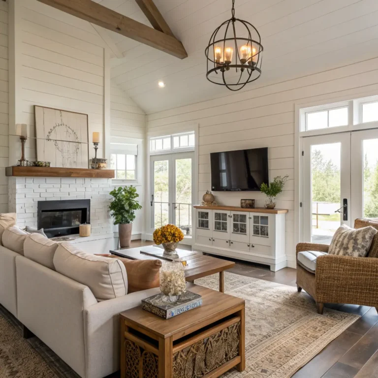 modern farmhouse interior