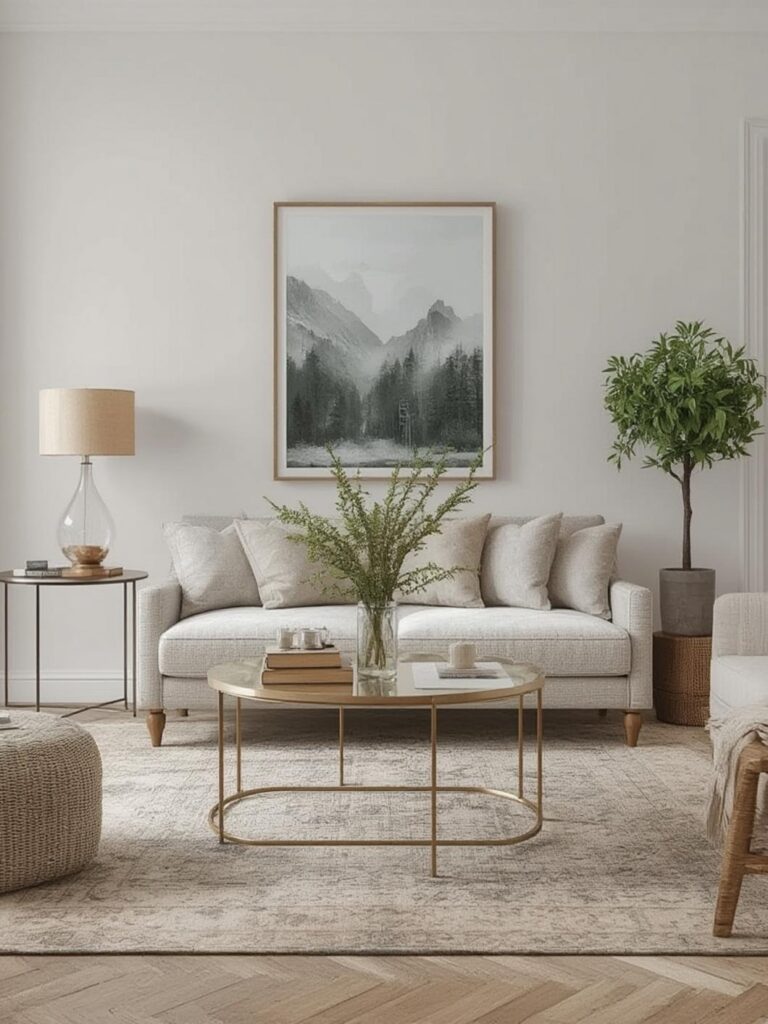 coffee table and end tables