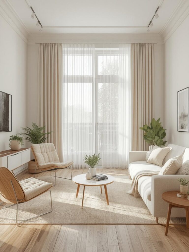 living room drapes and curtains ideas