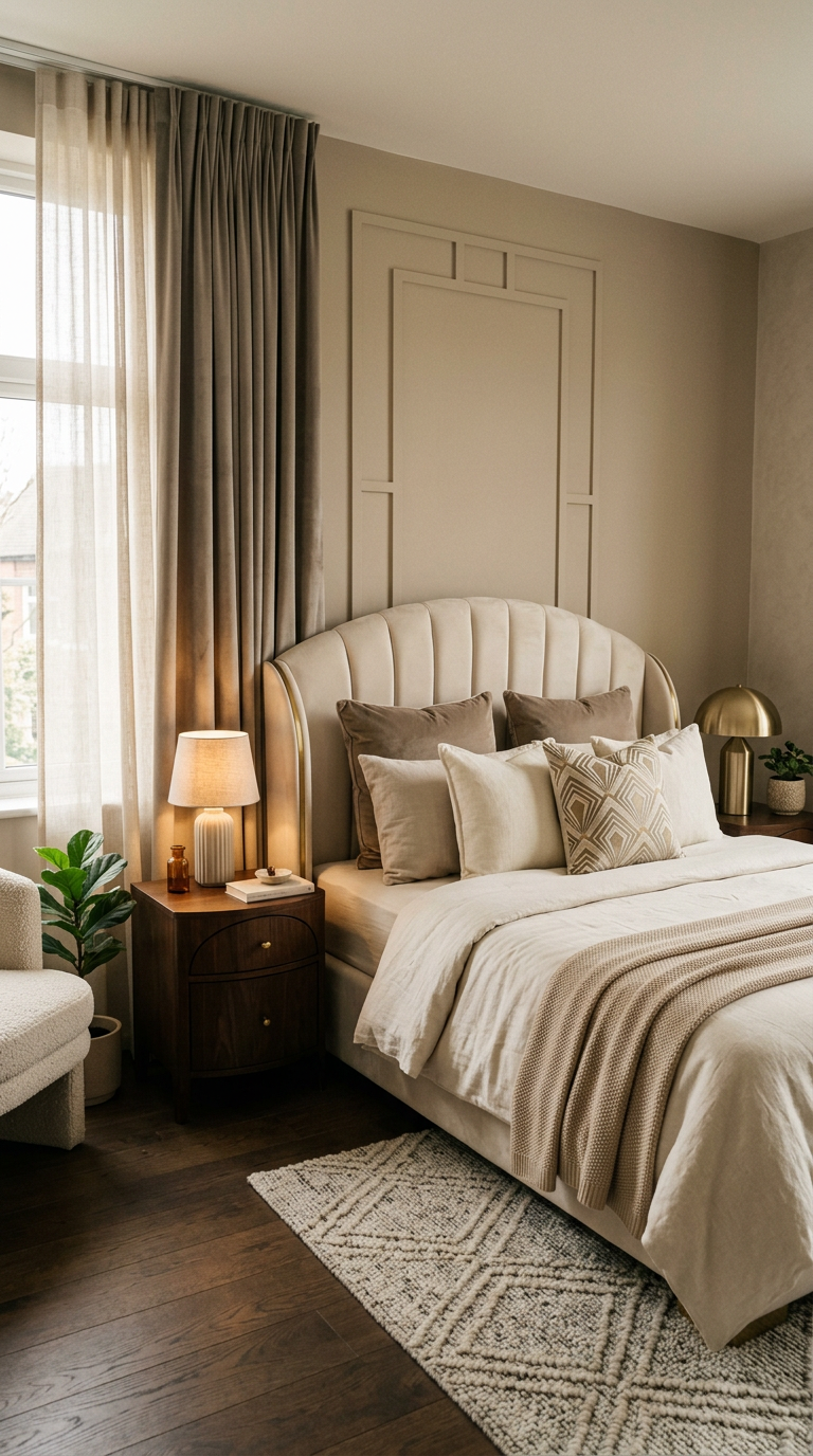 modern art deco bedroom ideas